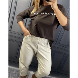 Bluzka z rękawem 3/4 -...