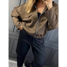 Bluza rozpinana z atrapą...