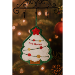 Ozdobna ściereczka CHOINKA