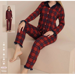 Piżama welurowa KRATA