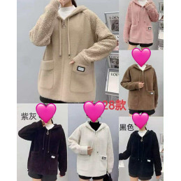 Płaszcz alpaka z barankiem...