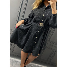 Sukienka błyszcząca z...