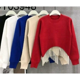 Sweterek z PEREŁKAMI