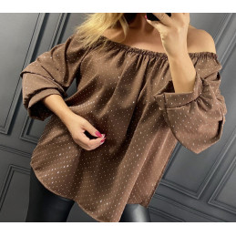 Bluzka hiszpanka DIAMENTY -...