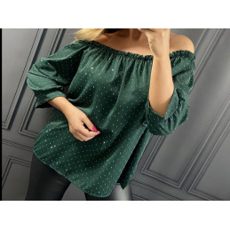 Bluzka hiszpanka DIAMENTY -...