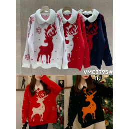 Sweterek świąteczny RENIFEREK