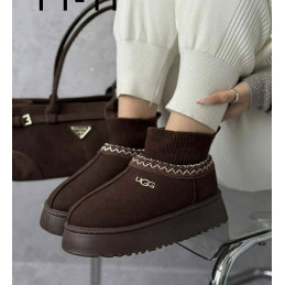 Buty botki ze skarpetą...