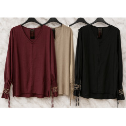 Bluzka z długim rękawem...