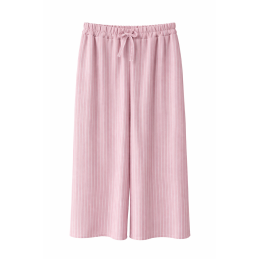 Spodnie zwiewne w paski w...