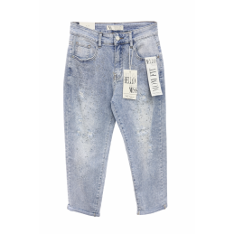 Spodnie mom fit z...