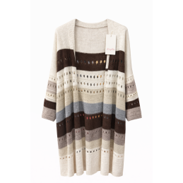 Sweterek kardigan długi...