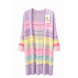 Sweterek kardigan długi...