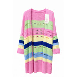 Sweterek kardigan długi...