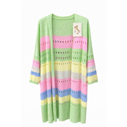 Sweterek kardigan długi...