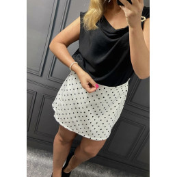 Spódnico spodenki w kropki...