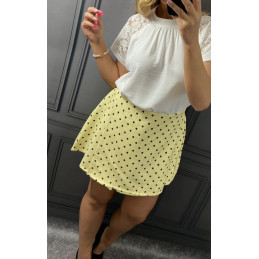 Spódnico spodenki w kropki...