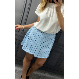 Spódnico spodenki w kropki...