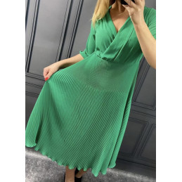 Sukienka plisowana na dole...