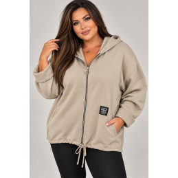 Bluza masełko plus size w...